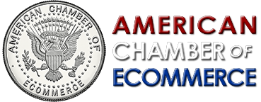 american chamber logo with coin branded with the chamber name